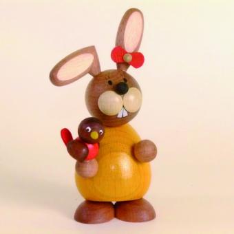 Paul Ullrich Osterhase mit Vogel stehend 