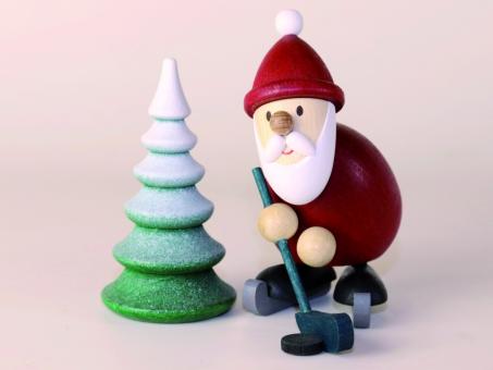 Paul Ullrich Weihnachtsmann Eishockeyspieler 