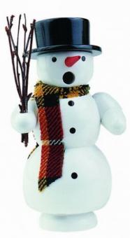 Gahlenz Räuchermann Schneemann mit Zylinder 