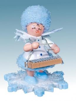 Drechslerei Kuhnert Schneeflöckchen mit Xylophon 