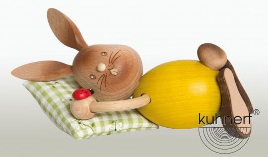 Drechslerei Kuhnert Stupsi Hase Schlafmütze 
