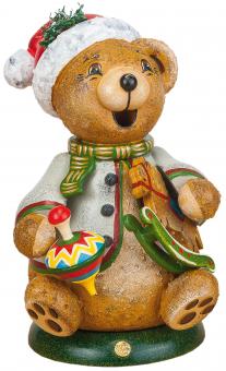Hubrig Räuchermann Wichtel Teddys Schaukelpferd 