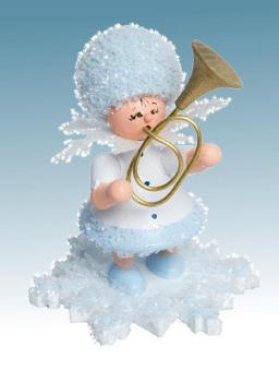 Drechslerei Kuhnert Schneeflöckchen mit Tenorhorn 