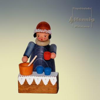 Hennig Miniaturen Glühweinverkäufer 