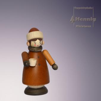 Hennig Miniaturen Glühweinverkosterin natur 