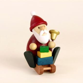 Paul Ullrich Weihnachtsmann auf Schlitten mit Glocke 