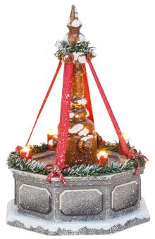 Hubrig Winterkinder Stadtbrunnen elektrisch 