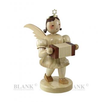 Blank Kurzrockengel mit Harmonika natur 20 cm Rarität 