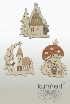 Drechslerei Kuhnert Baumschmuck Winterhaus Fliegenpilz Neu 2016 