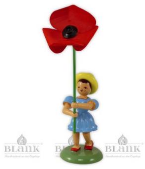 Blank Blumenkind Mohnblume farbig NEU 2017 