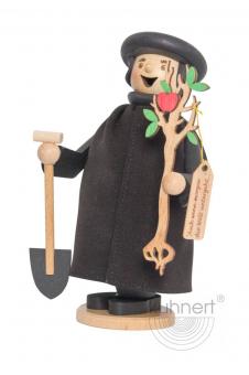 Drechslerei Kuhnert Räuchermann Luther mit Apfelbaum Limitiert 