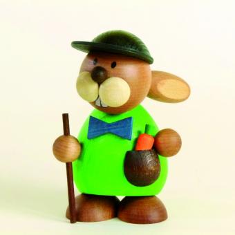 Paul Ullrich Osterhase Wanderer stehend 