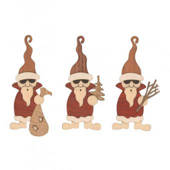 Drechslerei Kuhnert Baumschmuck Nikolaus 3er Set Neu 2023 