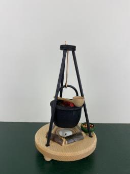 Frank Neumann Räuchermann Räucherfigur Gulaschkocher 