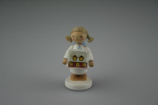 Flade Engel mit Lichterhaus 