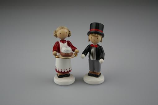Flade Jahresfigur Moritz und Jenny 2010 limitiert 