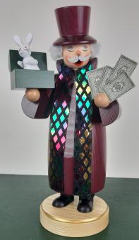 Eva Beyer Räuchermann Zauberer bordeaux 