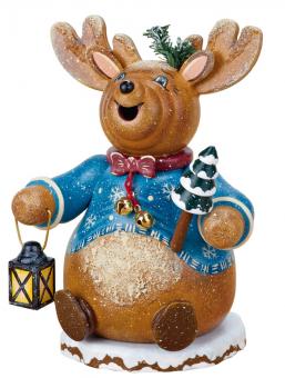 Hubrig Räuchermann Wichtel Rentier Rudolph 