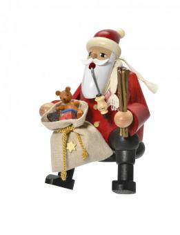 KWO Räuchermann Kantenhocker Weihnachtsmann 