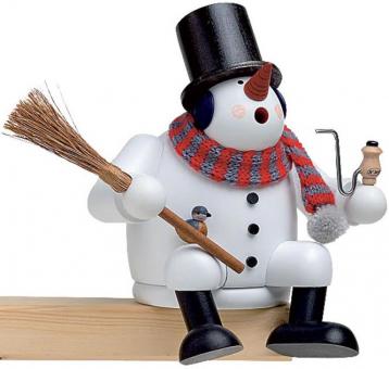 KWO Räuchermann Kantenhocker Schneemann 