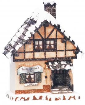 Hubrig Winterkinder Winterhaus Tante Emma Laden 