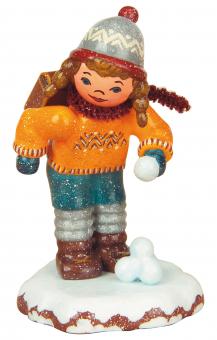Hubrig Winterkinder Schulmädchen 