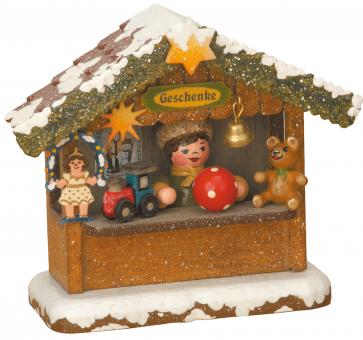 Hubrig Winterkinder Geschenkehäusel elektrisch 