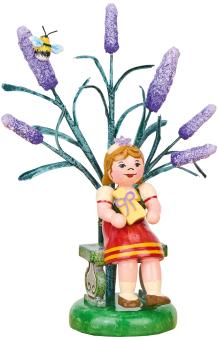 Hubrig Jahresfigur 2024 Lavendel mit Zertifikat 