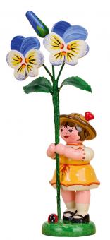 Hubrig Blumenkind Mädchen mit Hornveilchen Neu 2023 