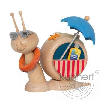Drechslerei Kuhnert Räuchermann Rauchschnecke Strandschnecke 