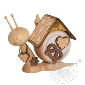 Drechslerei Kuhnert Räuchermann Rauchschnecke Lebkuchenschnecke 
