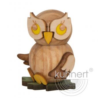 Drechslerei Kuhnert Eulenkind natur Neu 2019 