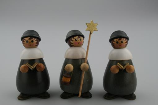 Geissler Kurrende 3-tlg., schwarz 