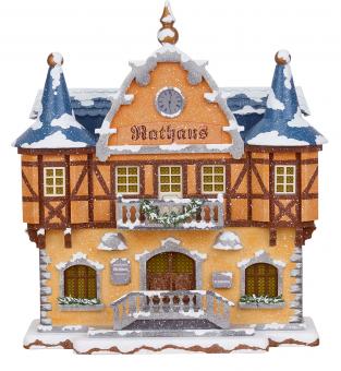 Hubrig Winterkinder Winterhaus Rathaus Neu 2020 