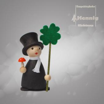 Hennig Miniaturen Glücksbringer Kleeblatt 