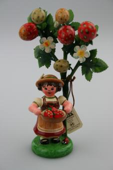 Hubrig Jahresfigur 2014 Erdbeere mit Zertifikat 