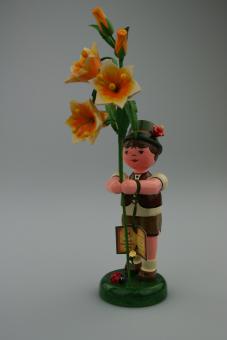 Hubrig Blumenkind Junge mit Lilie 