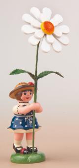 Hubrig Blumenkind Mädchen mit Margerite 