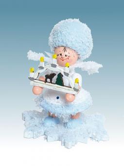 Drechslerei Kuhnert Schneeflöckchen mit Schwibbogen 