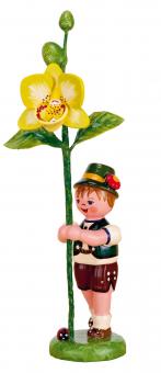 Hubrig Blumenkind Junge mit Orchidee 