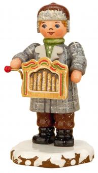 Hubrig Winterkinder Drehorgelspieler 