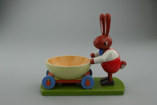 Leichsenring Osterhase mit Schale groß 