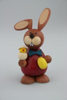 Paul Ullrich Osterhase mit Ei und Küken 