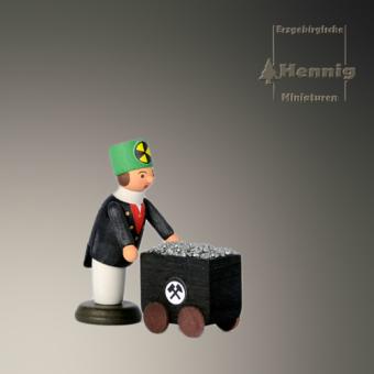 Hennig Miniaturen Historischer Bergmann mit Hunt 