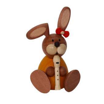 Paul Ullrich Osterhase mit Flöte sitzend Neu 2025 