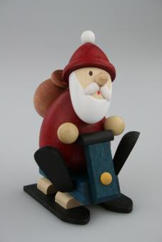 Paul Ullrich Weihnachtsmann mit Snowmobil 