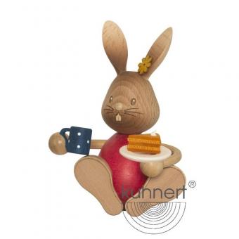 Drechslerei Kuhnert Stupsi Hase mit Kuchen Neu 2019 