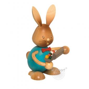 Drechslerei Kuhnert Stupsi Hase mit Eierschachtel Rarität 