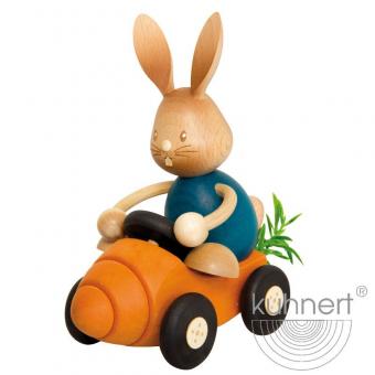 Drechslerei Kuhnert Stupsi Hase mit Möhrenflitzer 2021 