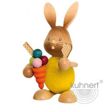 Drechslerei Kuhnert Stupsi Hase mit Eis 2021 